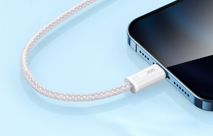 Кабел BASEUS USB-A - Lightning, 1.5м,2.4A, Dynamic (CALD000402) - Image 5