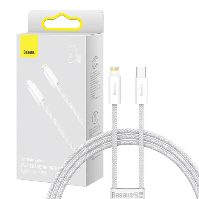 Кабел BASEUS Type-C - Lightning, 1м, 20W, Dynamic - Image 15