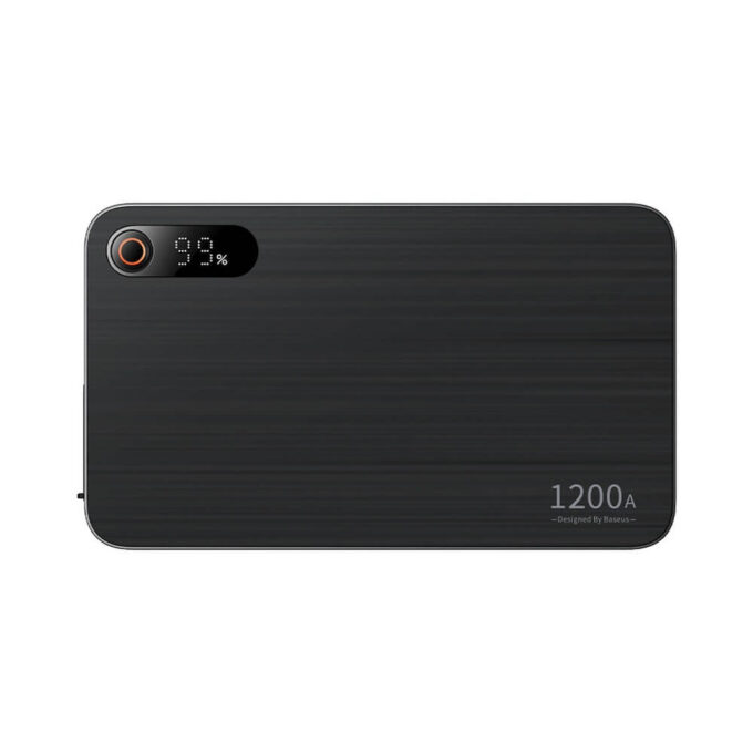 Стартер за автомобил и външна батерия Baseus PRO Plus - 12 000 mAh, 1200A + фенер (C00245700111-00) - Image 2