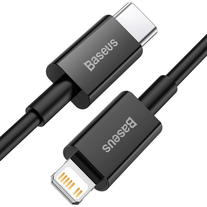 Кабел BASEUS Type-C - Lightning, 1м, 20W, Superior - Image 6