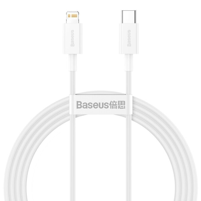 Кабел BASEUS Type-C - Lightning, 1.5м, 20W, Superior, (CATLYS-B02)