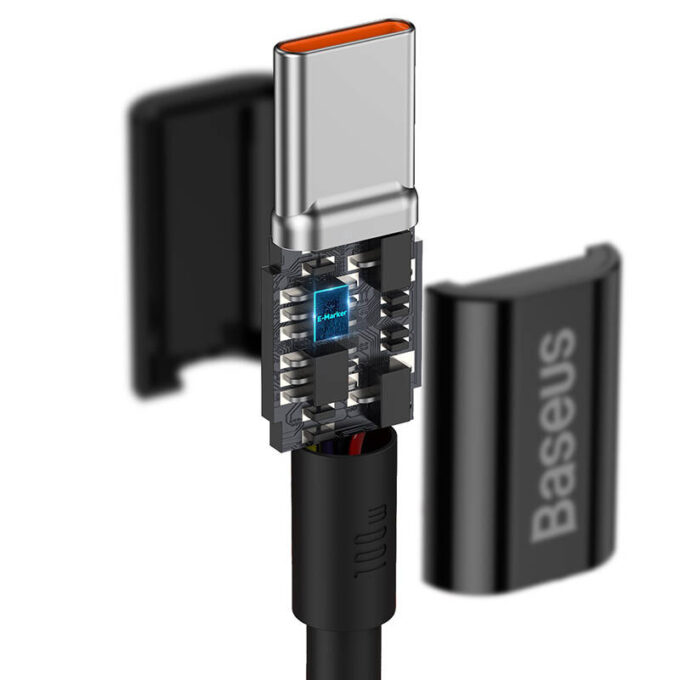 Кабел BASEUS Type-C - Type-C, 1м, 100W, Superior S - Image 11