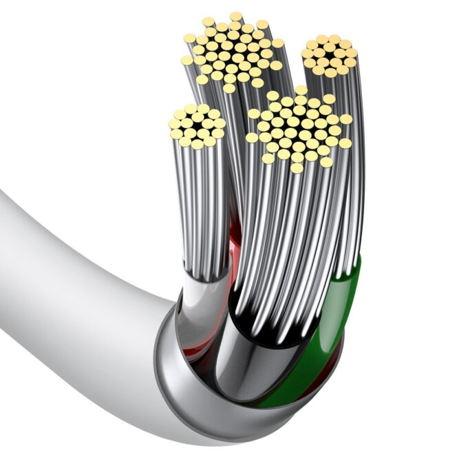 Кабел BASEUS USB-A - Lightning, 2м, 2.4A, Superior - Image 10