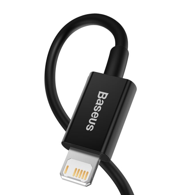 Кабел BASEUS USB-A - Lightning, 2м, 2.4A, Superior - Image 3