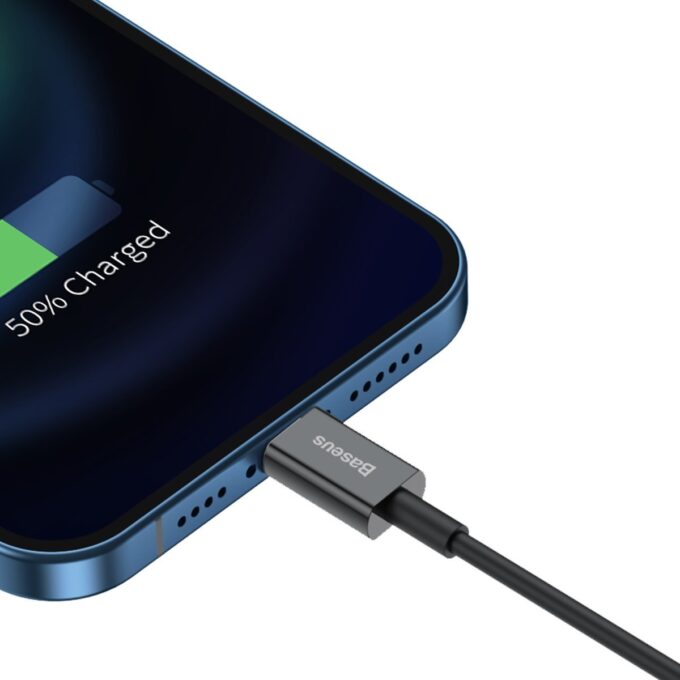 Кабел BASEUS USB-A - Lightning, 2м, 2.4A, Superior - Image 11