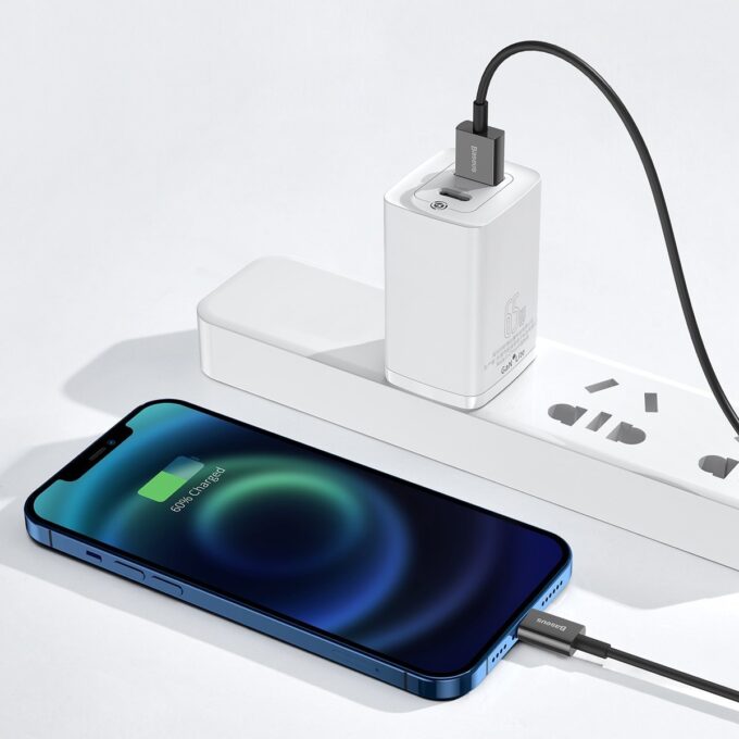 Кабел BASEUS USB-A - Lightning, 2м, 2.4A, Superior - Image 12