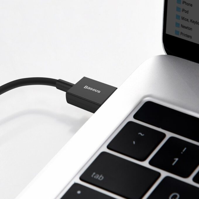 Кабел BASEUS USB-A - Lightning, 2м, 2.4A, Superior - Image 13