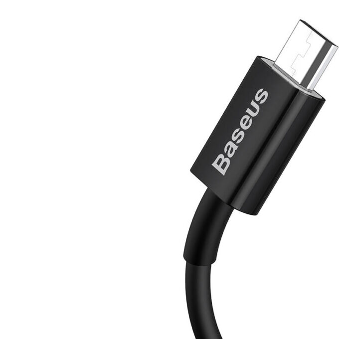 Кабел BASEUS USB-A - Micro USB, 1м, 2A Superior - Image 4