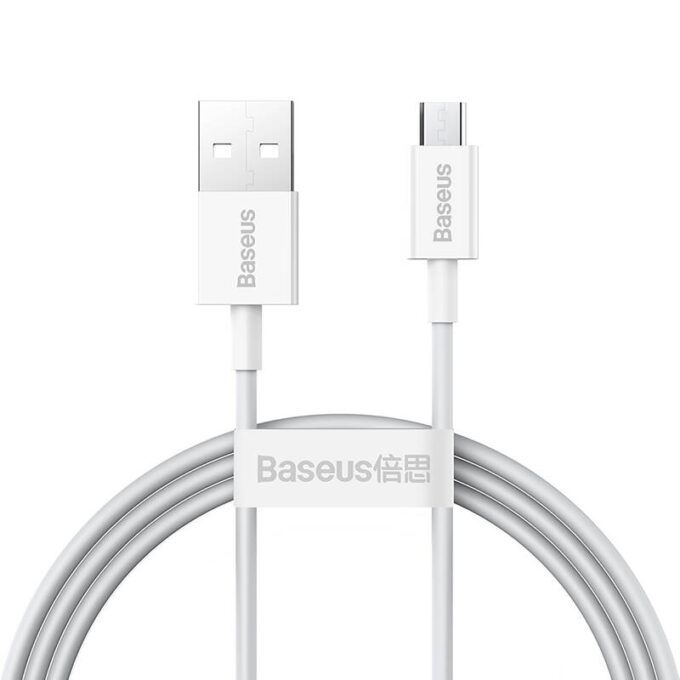 Кабел BASEUS USB-A - Micro USB, 1м, 2A Superior