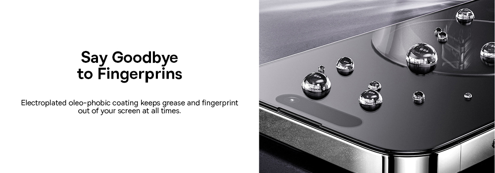 Стъклен протектор Baseus Schott Series за Apple iPhone 15 Pro, Privacy (P60015409201-02)