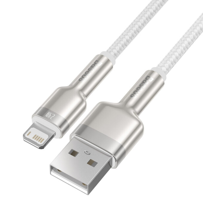Кабел BASEUS USB-A - Lightning, 1м,2.4A, CAFULE - Image 6