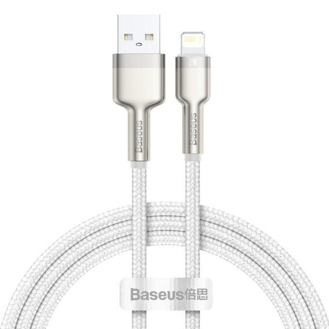 Кабел BASEUS USB-A - Lightning, 1м,2.4A, CAFULE - Image 3