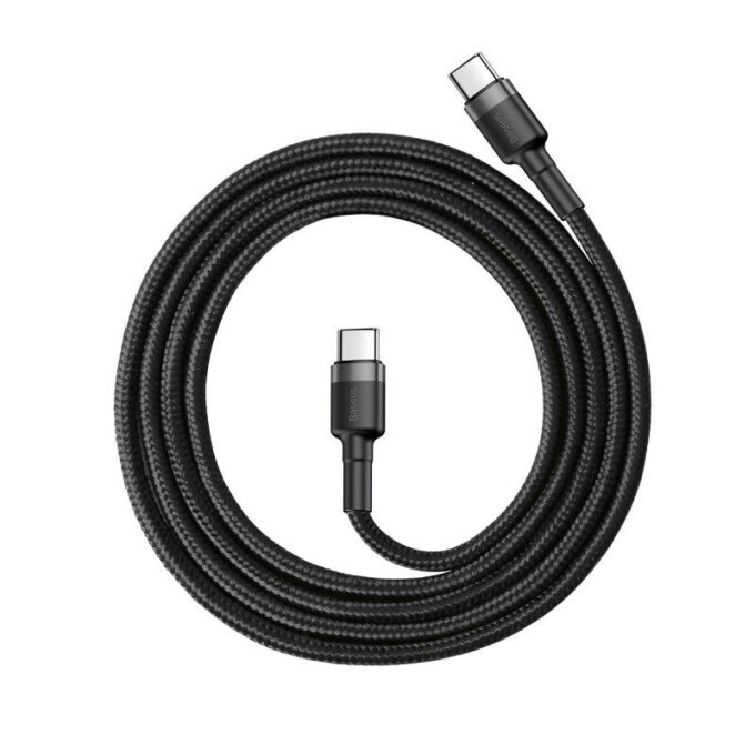 Кабел BASEUS Type-C - Type-C, 2м, 60W, Cafule - Image 8