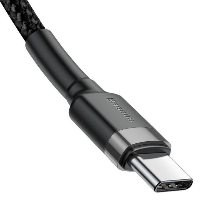 Кабел BASEUS Type-C - Type-C, 2м, 60W, Cafule - Image 6