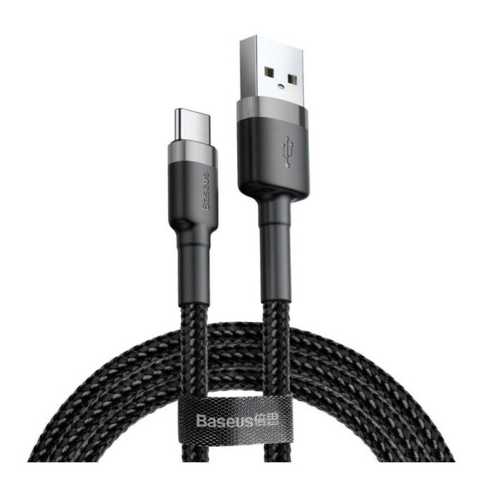 Кабел BASEUS USB-A - Type-C, 3м, 2A, CAFULE - Image 2