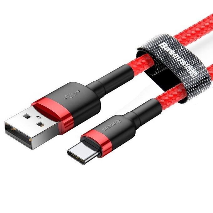 Кабел BASEUS USB-A - Type-C, 3м, 2A, CAFULE - Image 12