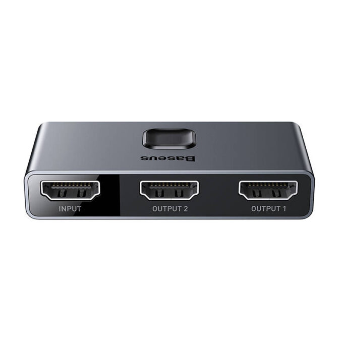 Сплитер Baseus Matrix 2в1, 3 x HDMI (CAHUB-BC0G) - Image 5