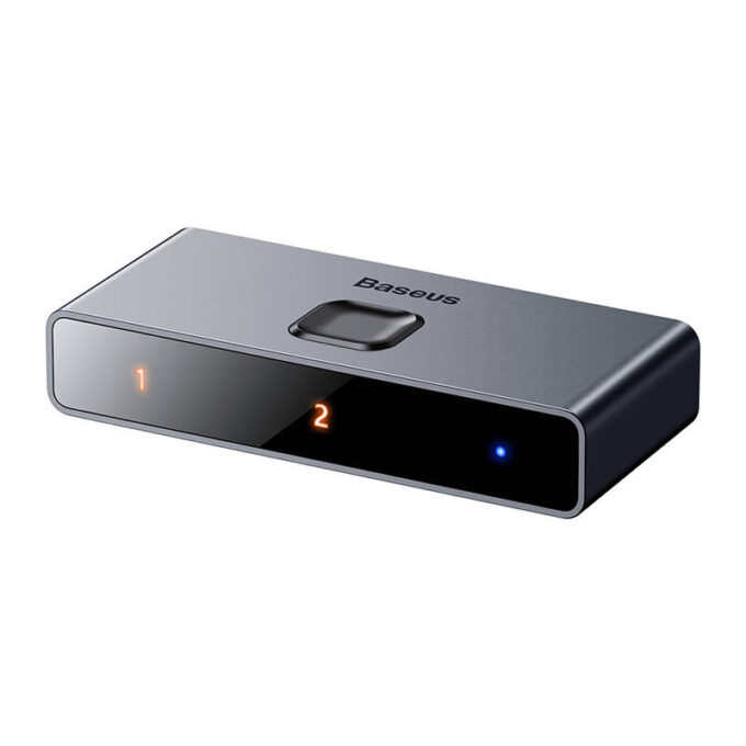 Сплитер Baseus Matrix 2в1, 3 x HDMI (CAHUB-BC0G) - Image 2