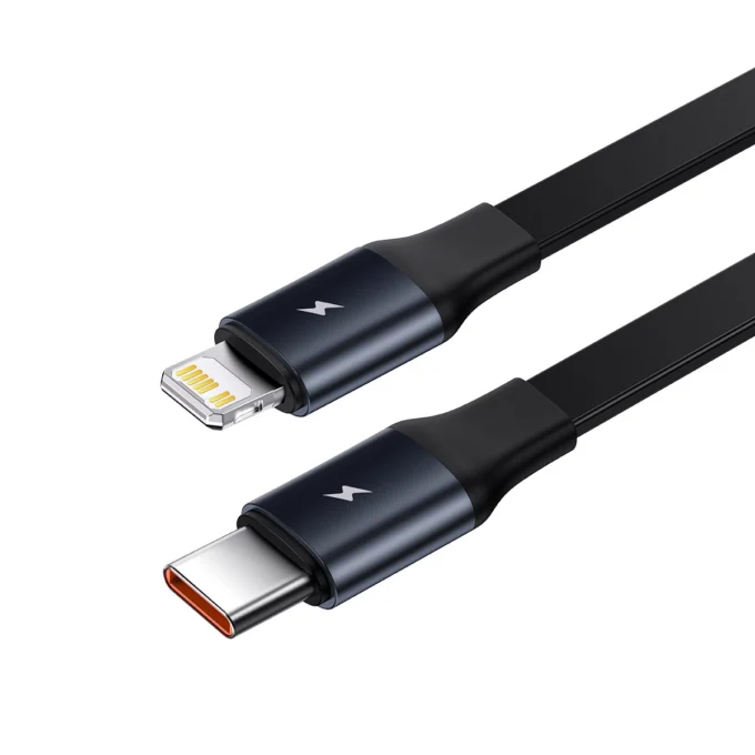 Зарядно за автомобил 12V BASEUS 30W, кабели Type-C + Lightning, Enjoyment (CGTX000001) - Image 5