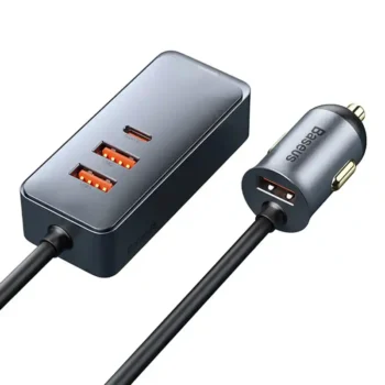 Зарядно за автомобил 12V BASEUS 120W, 3xUSB-A, USB-C, Share Together PPS multi-port (CCBT-B0G)