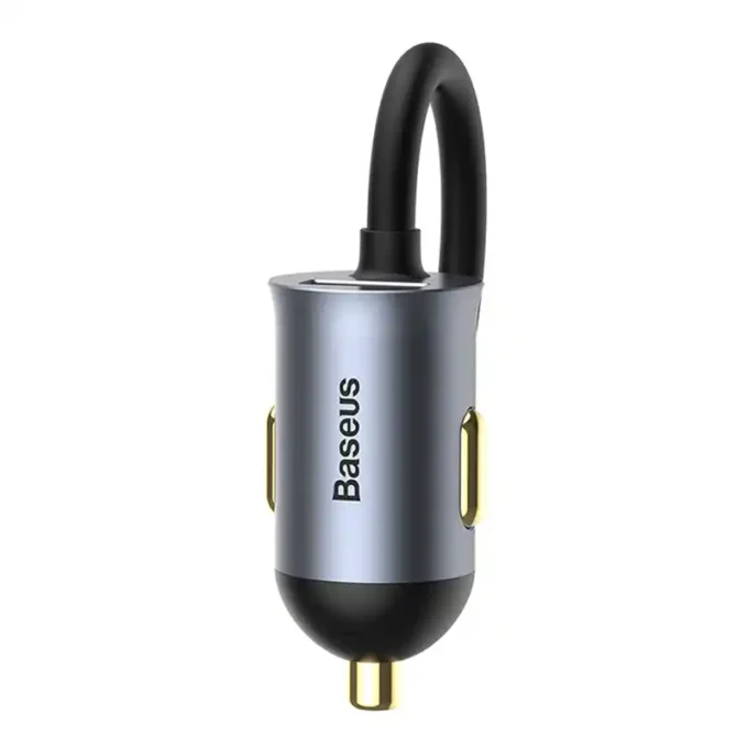 Зарядно за автомобил 12V BASEUS 120W, 3xUSB-A, USB-C, Share Together PPS multi-port (CCBT-B0G) - Image 4