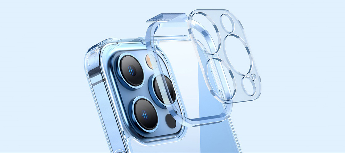 Калъф + стъклен протектор Baseus SuperCeramic Glass за Apple iPhone 14, SET (ARCJ000002)