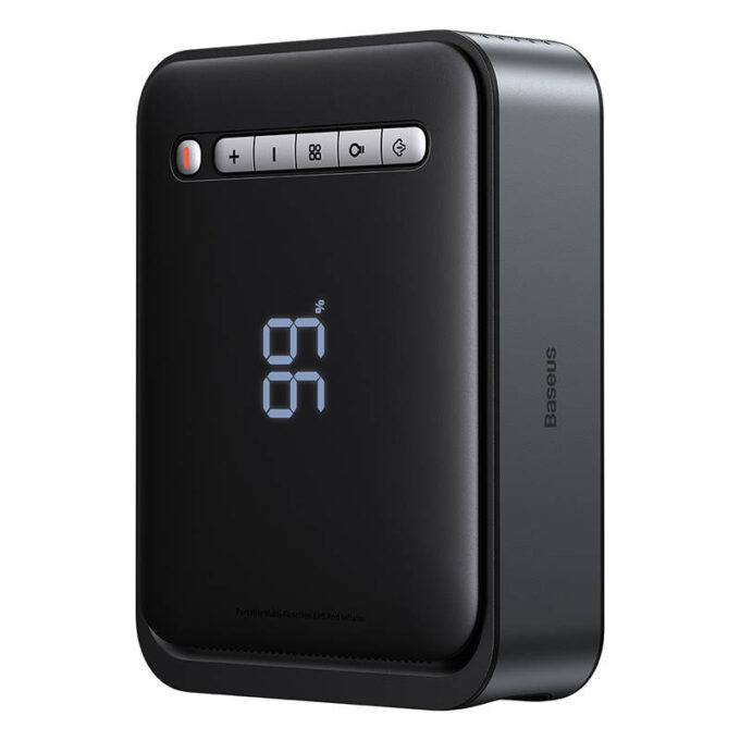 Стартер за автомобил + външна батерия + компресор Baseus - 8 000 mAh, 1000A + фенер (CGCN000001) - Image 5