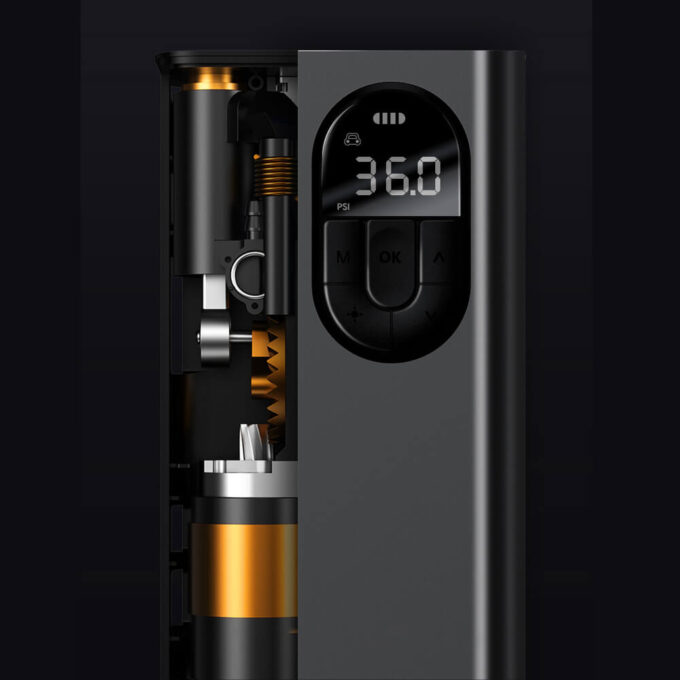 Компресор BASEUS 54W, 2500mAh - Energy Source Inflator Pump - (CRNL040001) - Image 11