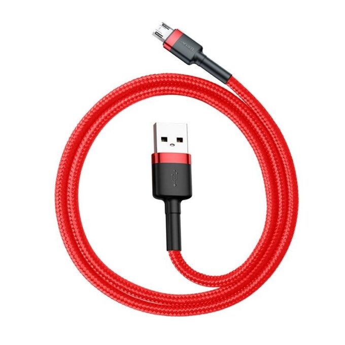 Кабел BASEUS USB-A - Micro USB, 2м, 1.5A CAFULE - Image 4