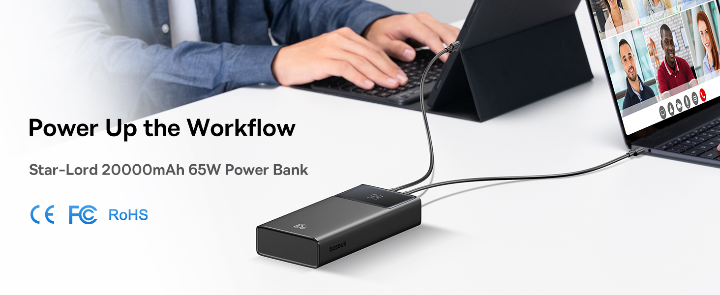 Бърза външна батерия за лаптоп