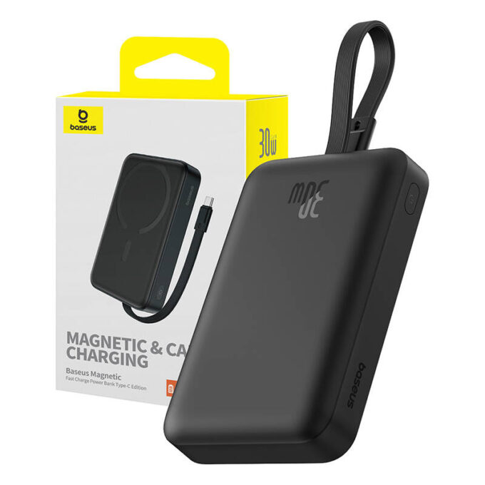Безжична външна батерия Baseus Magnetic Mini, 10000mAh, 30W - Image 13