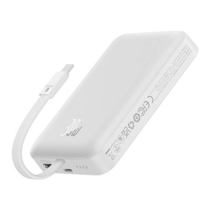 Безжична външна батерия Baseus Magnetic Mini, 10000mAh, 30W - Image 2