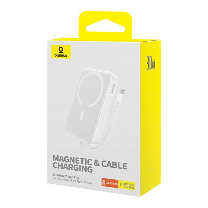 Безжична външна батерия Baseus Magnetic Mini, 10000mAh, 30W - Image 15