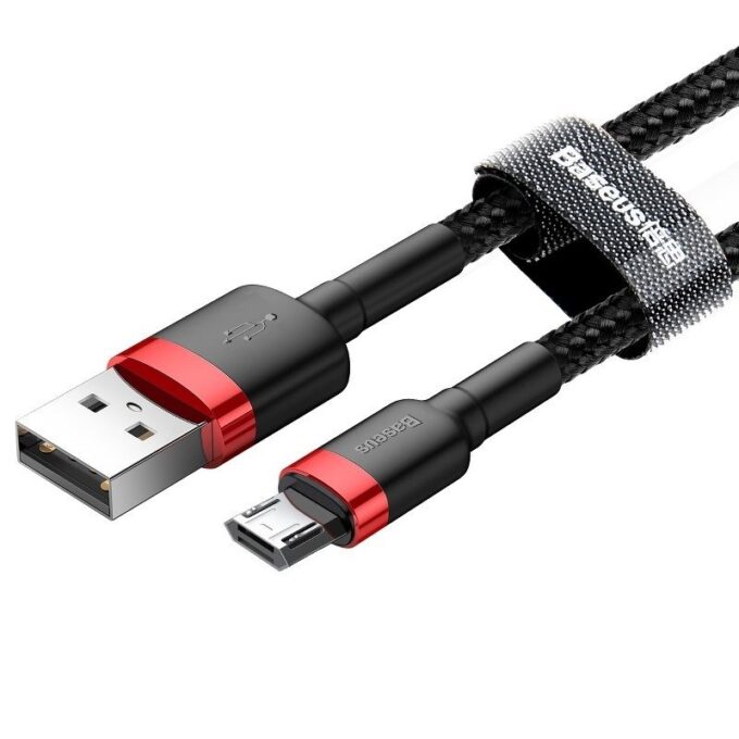 Кабел BASEUS USB-A - Micro USB, 2м, 1.5A CAFULE - Image 8