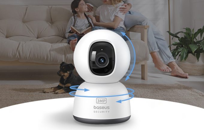 Интелигентна вътрешна камера за видеонаблюдение Baseus Security P1 Lite Indoor Camera 2K - (S0TV002132) - Image 8