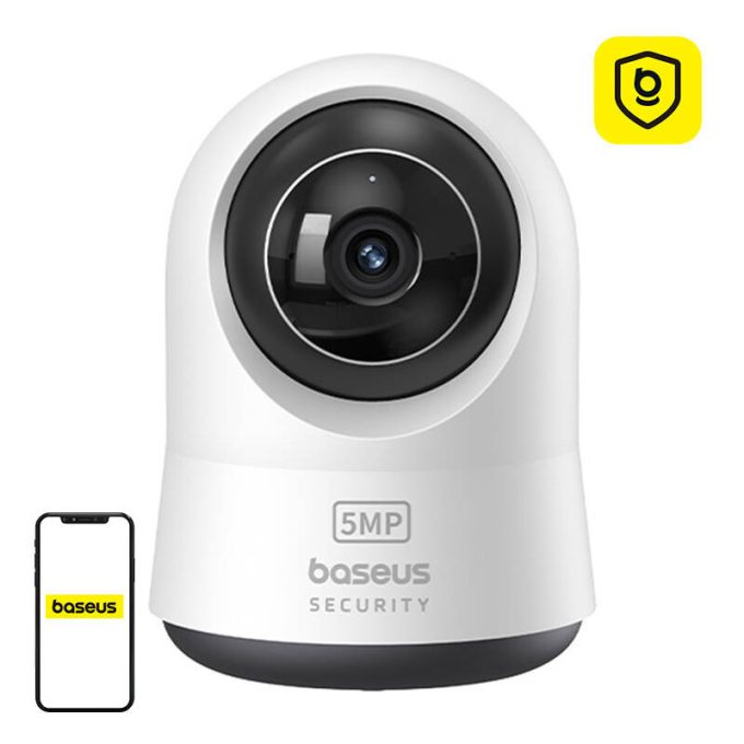 Интелигентна вътрешна камера за видеонаблюдение Baseus Security P1 Pro Indoor Camera 3K - (S0TV022132) - Image 2