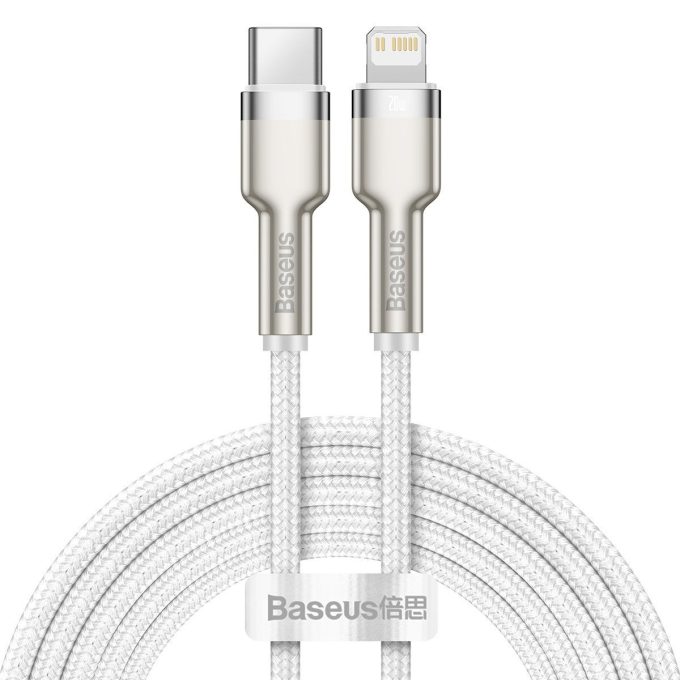 Кабел BASEUS Type-C - Lightning, 2м, 20W, CAFULE - Image 3
