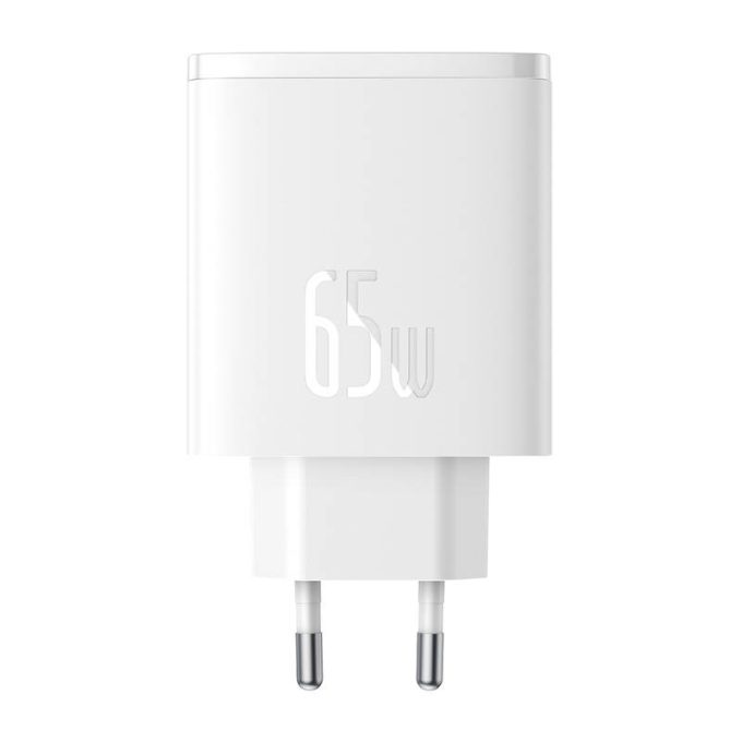 Зарядно устройство 220V BASEUS 65W, USB-A, 2xUSB-C, Cube Pro (P10152301213-00)