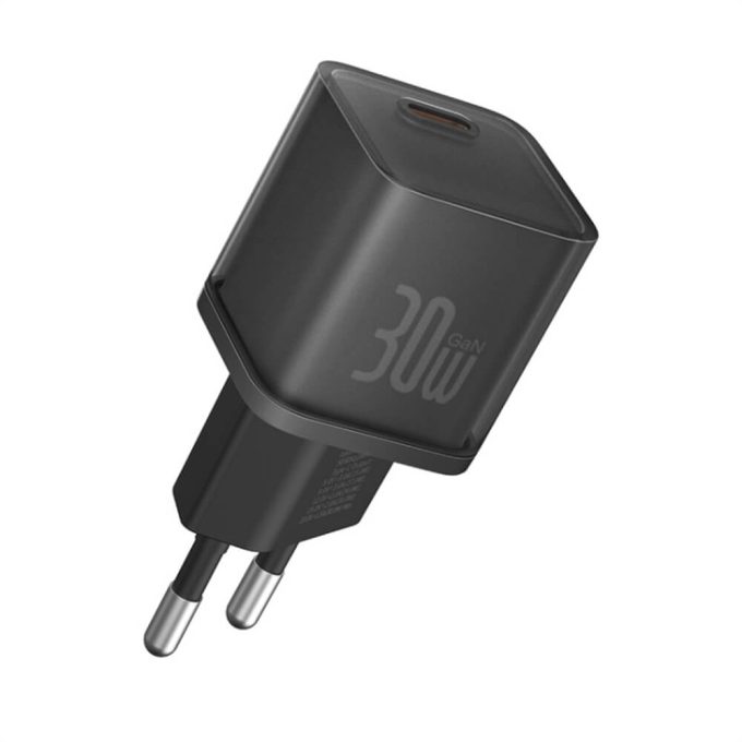 Зарядно устройство 220V Baseus 30W, USB-C, GaN5S - Image 2