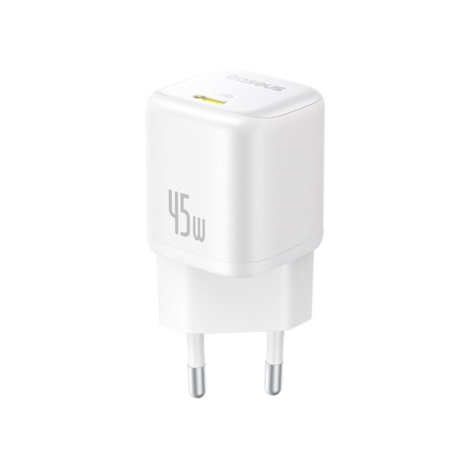 Зарядно устройство 220V BASEUS 45W, USB-C, PicoGo GaN - Image 9