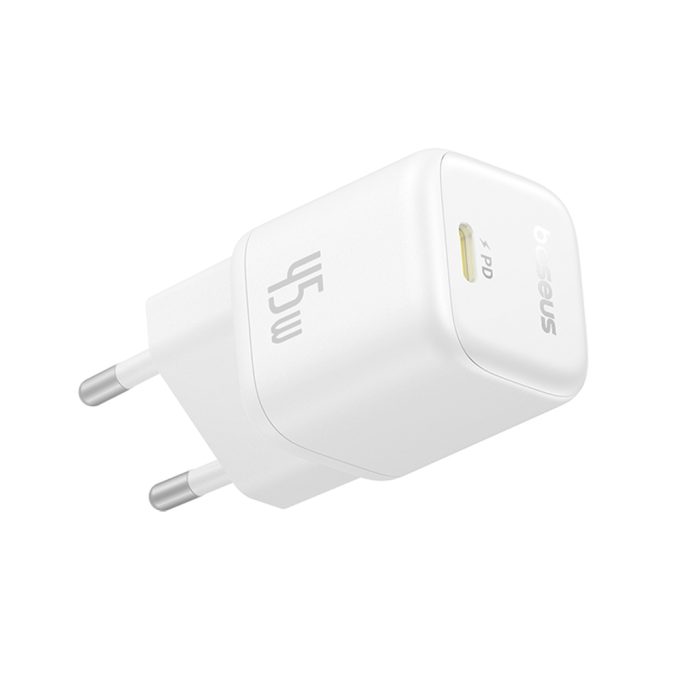 Зарядно устройство 220V BASEUS 45W, USB-C, PicoGo GaN - Image 15