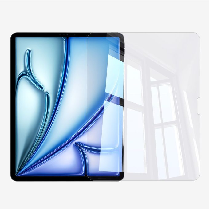 Стъклен протектор BASEUS Crystal Blue Light Blocking за iPad Air (2024/2025) 11inch Clear (P40012000201-02)