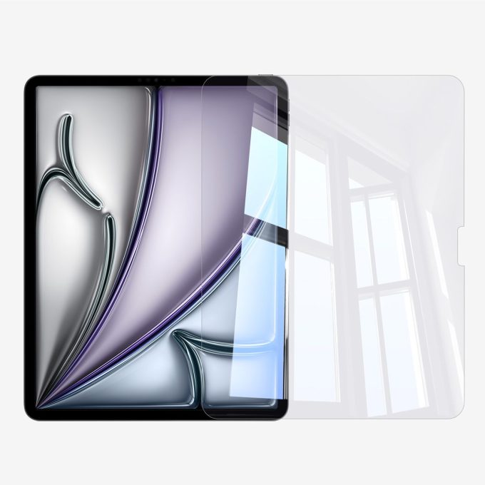 Стъклен протектор BASEUS Crystal Blue Light Blocking за iPad Air (2024/2025) 13inch Clear (P40012000201-03)