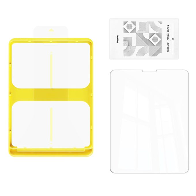 Стъклен протектор BASEUS Crystalline Series HD за iPad 10.2-inch (2019/2020/2021) / iPad Air3 10.5-inch Clear (P40015000201-01) - Image 2