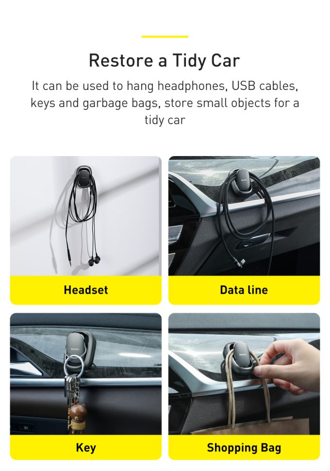 Комплект закачалки за автомобил BASEUS Beetle (ACGGJK-0G) - Image 4