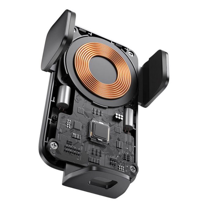 Холдер BASEUS + Wireless 15W Wisdom Air (CGZX000001) - Image 7