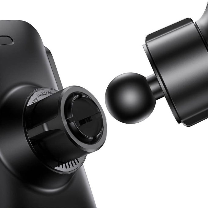 Холдер BASEUS + Wireless 15W Wisdom Air (CGZX000001) - Image 6