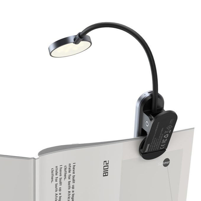 LED Лампа за четене BASEUS Comfort, с щипка за захващане (DGRAD-0G) - Image 2