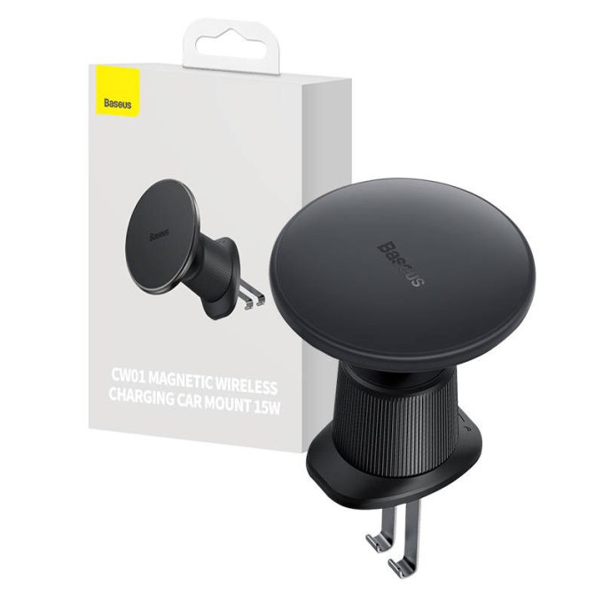 Холдер BASEUS Wireless 15W Magnetic (C40141001111-00) - Image 3