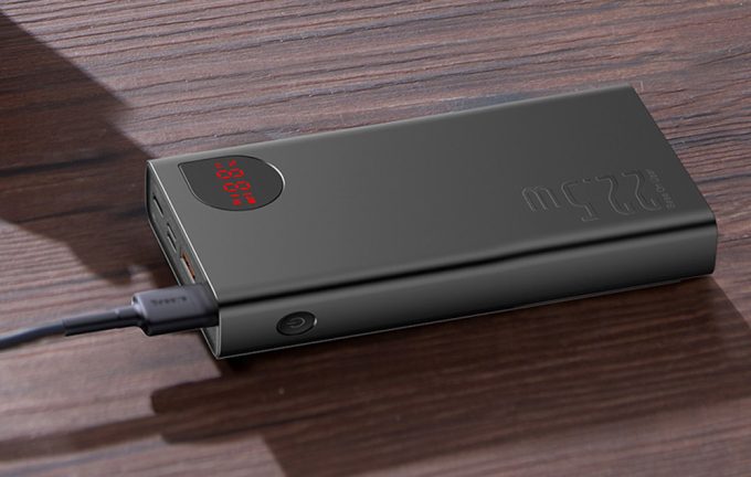Външна батерия Baseus Adaman Metal, 20000mAh, 22.5W (PPAD070101) - Image 7